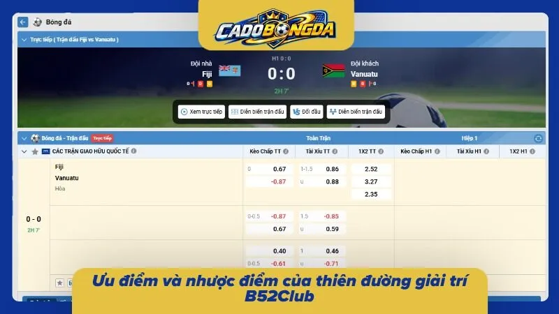 Khám phá 3 ưu và nhược điểm của nhà cái