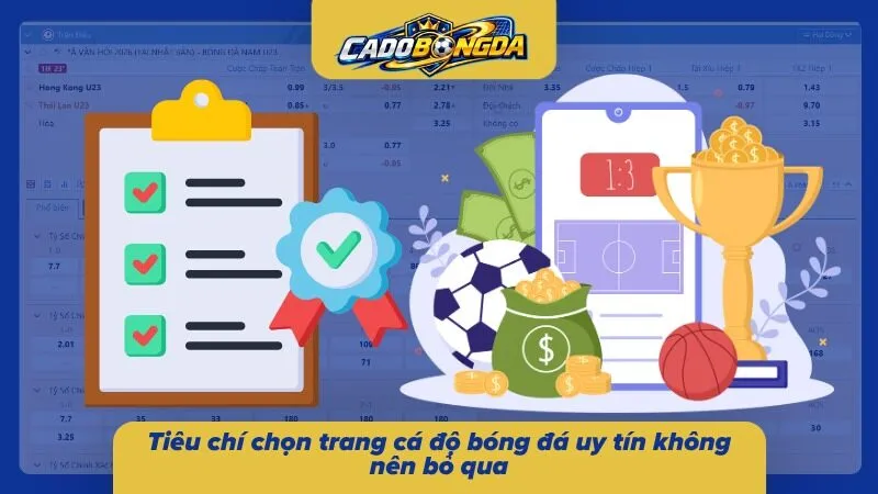 Thông tin nhà cung cấp được rà soát trước khi người chơi chọn nền tảng