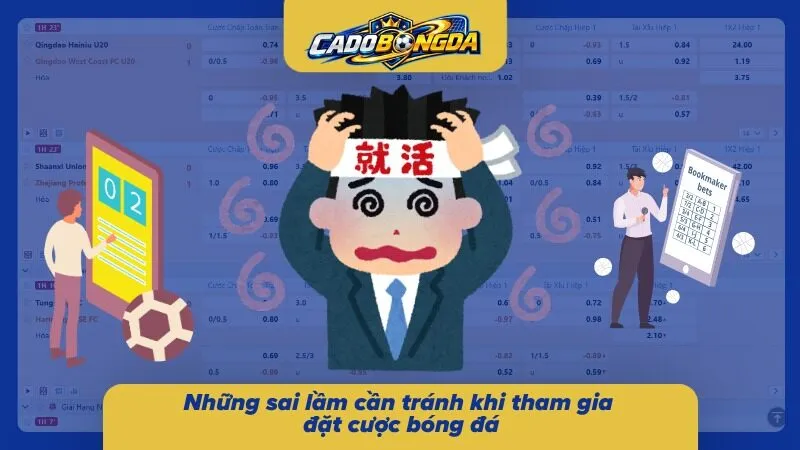Cược theo cảm tính dễ khiến khách chơi bỏ qua dữ liệu quan trọng