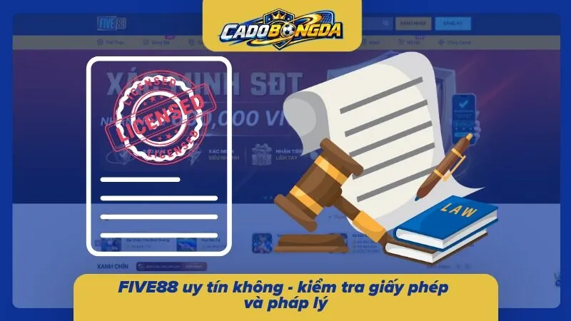 Giấy phép pháp lý minh bạch chứng minh trong sạch