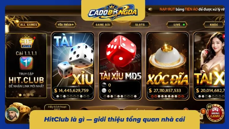 Khám phá cổng game cá độ online HitClub