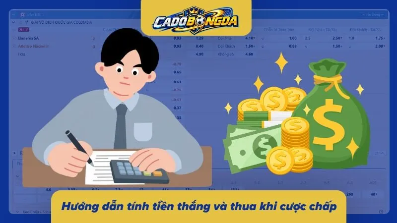 Công thức tính mức lời và lỗ khi cược kèo châu Á