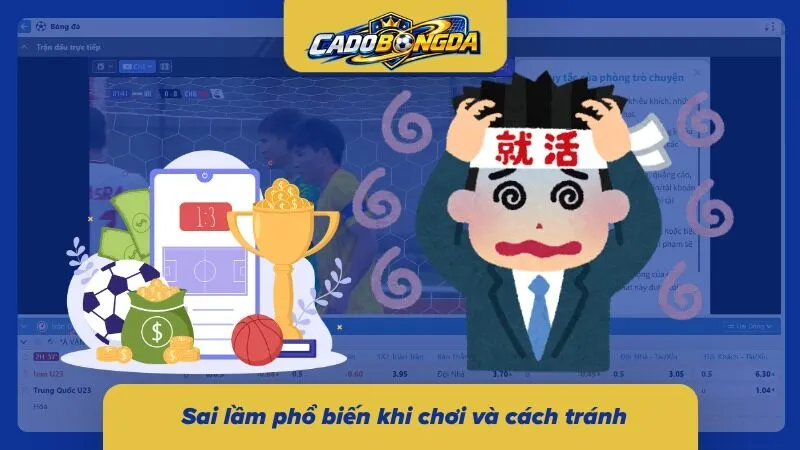 Khắc phục những sai lầm khi chơi tại Cá Cược Bóng Đá