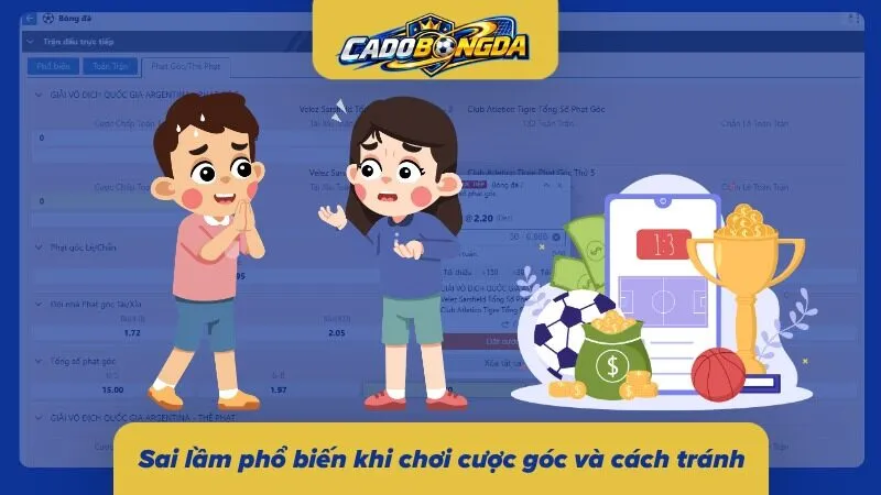 Những sai lầm thường gặp khi phân tích kèo corner