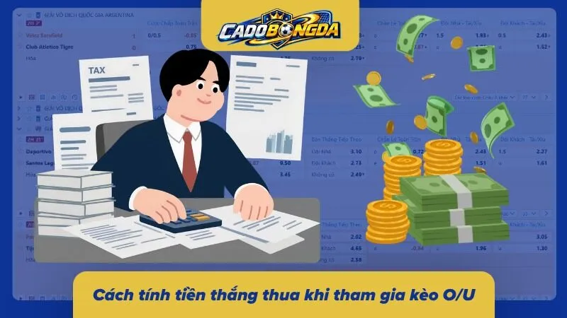 Công thức xác định mức lợi nhuận bạn nhận được khi ăn kèo