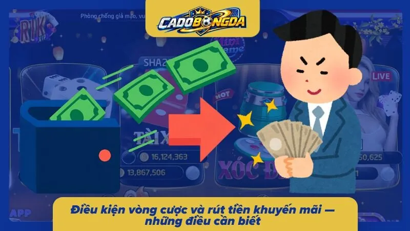 Nắm rõ điều kiện vòng cược giúp hạn chế sai sót khi sử dụng ưu đãi