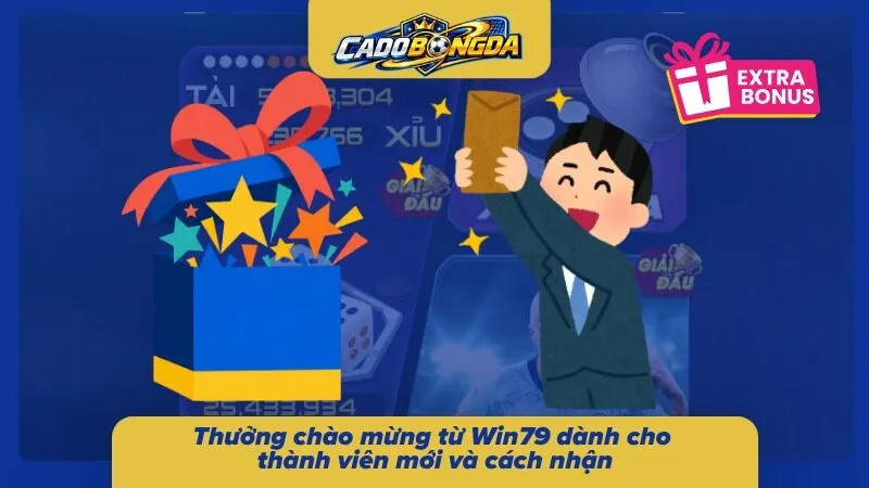 Quyền lợi chào mừng đi kèm hướng dẫn nhận thưởng cùng điều kiện tham gia cụ thể