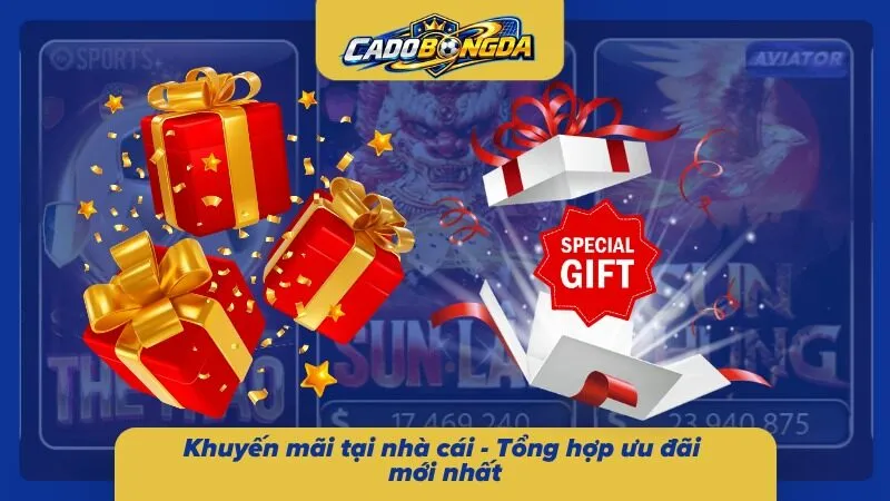 Các chương trình ưu đãi dành cho thành viên tại sân chơi