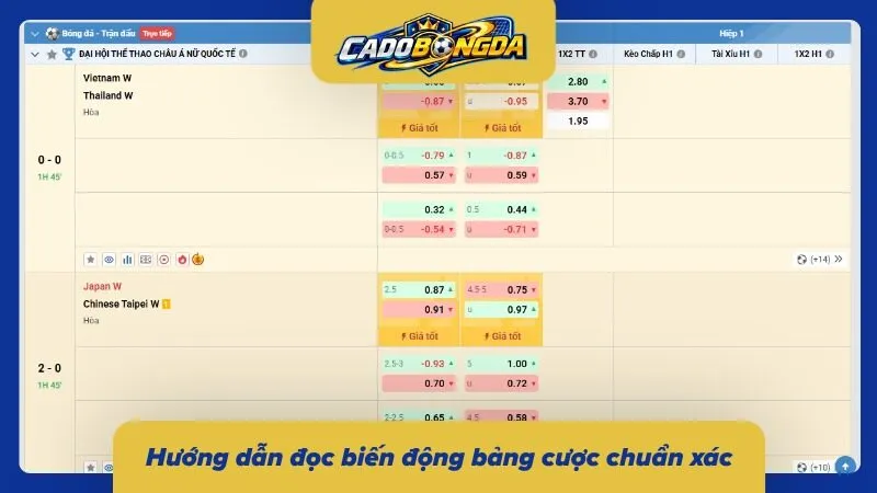 Đặc điểm dễ nhận diện trong một trận cược