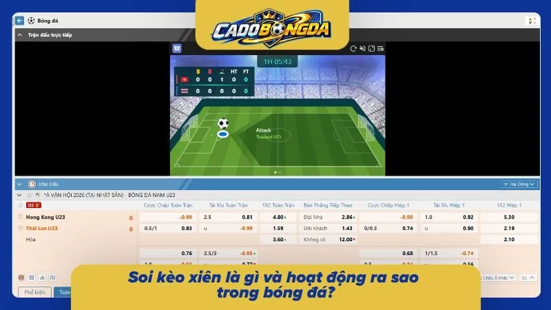 Tìm hiểu chung về soi kèo xiên