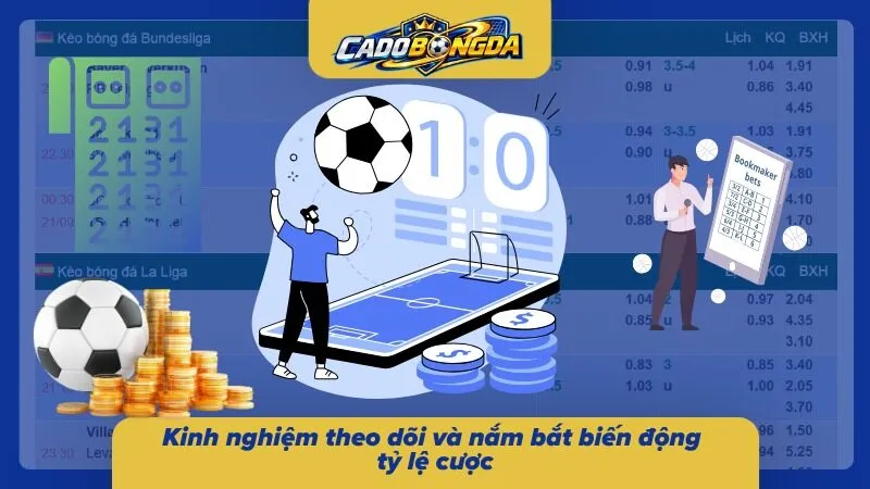 Cẩm nang theo dõi và đọc vị chuẩn xác biến động kèo nhà cái