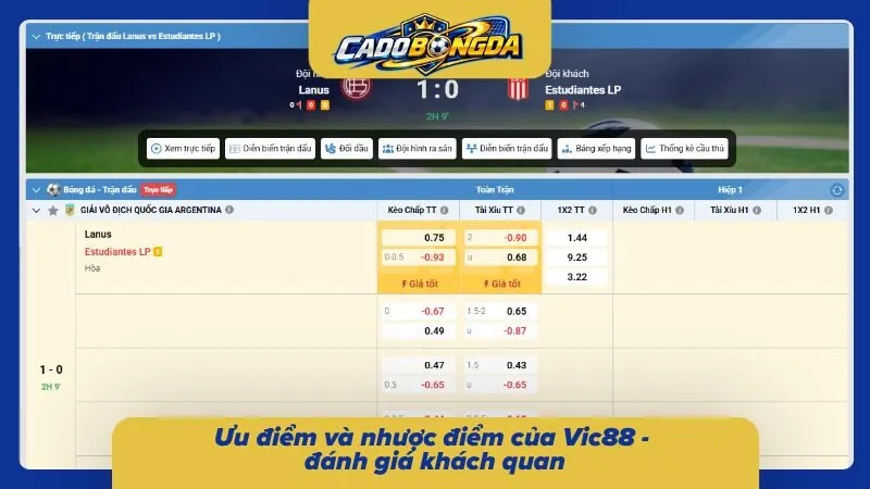 Khám phá ưu thế và mặt hạn chế của thương hiệu cá cược