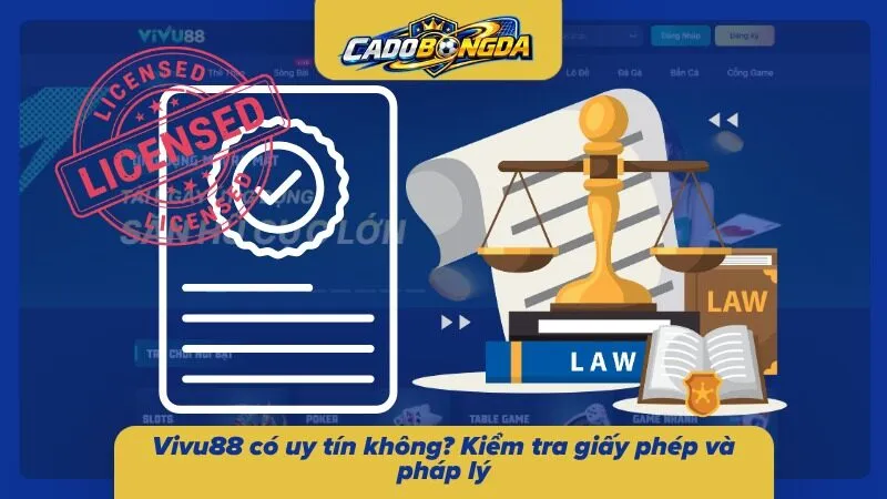 Thông tin về những giấy phép hoạt động uy tín tại sân chơi