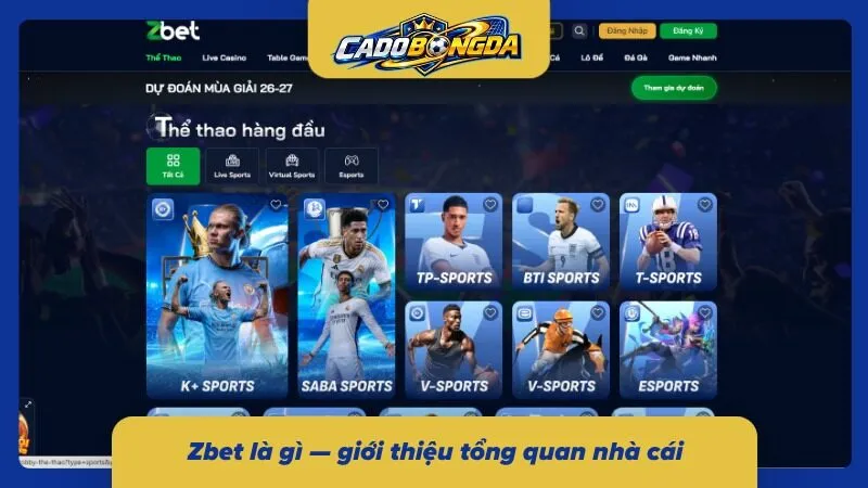 Khái quát nền tảng giải trí Zbet cực hot