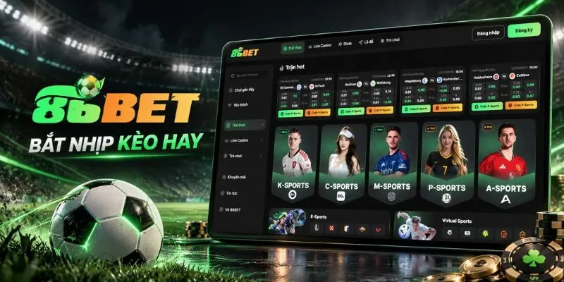 Giới thiệu trang cá độ bóng đá 86bet